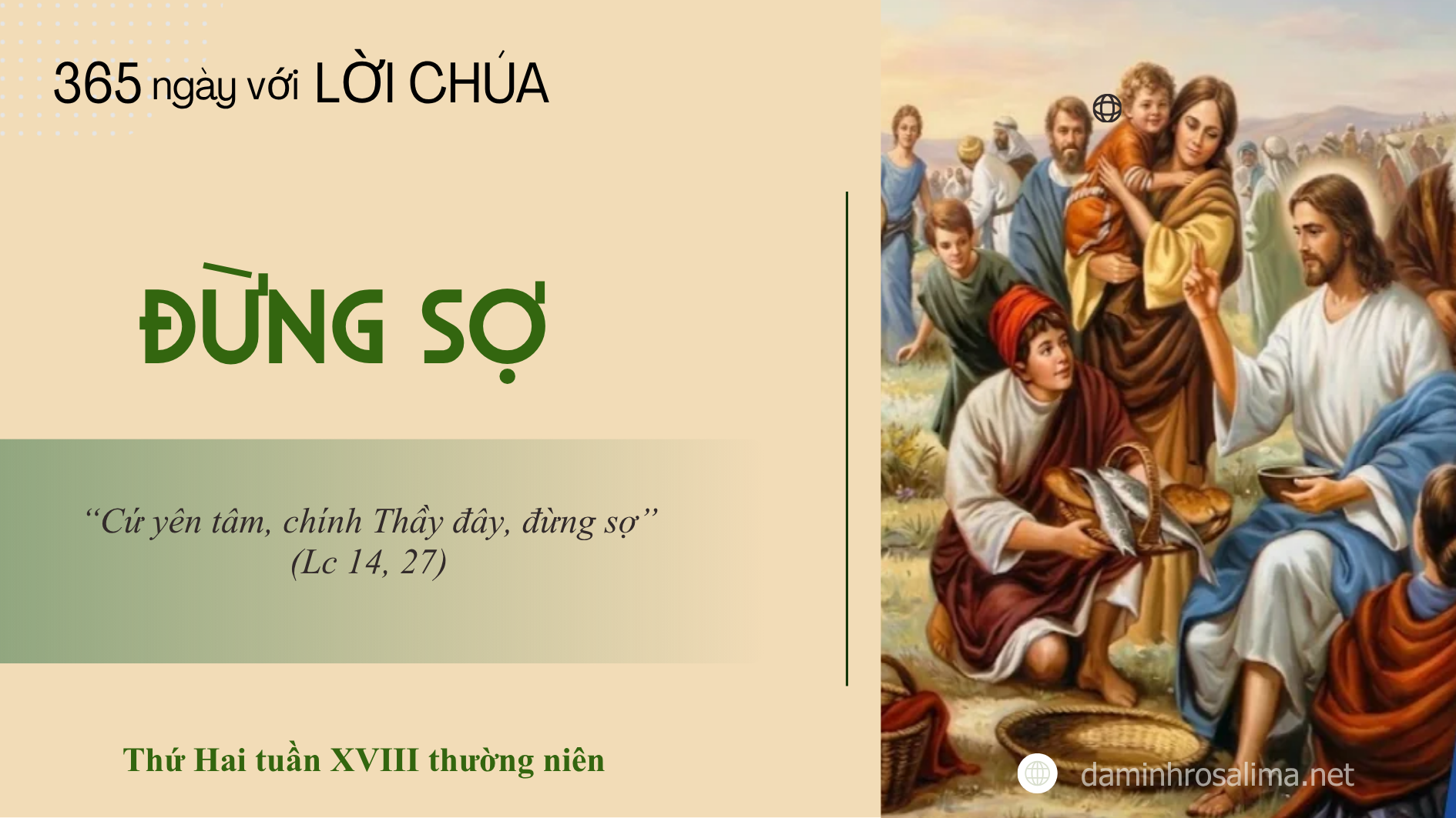Thứ Hai tuần XVIII thường niên